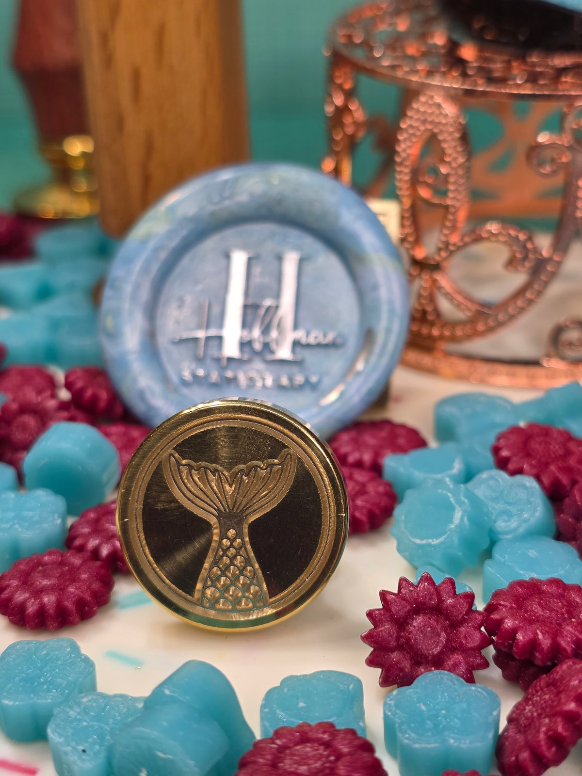 Ocean Wax Seal Stamp