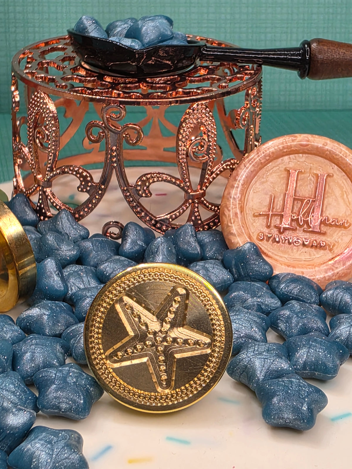 Ocean Wax Seal Stamp