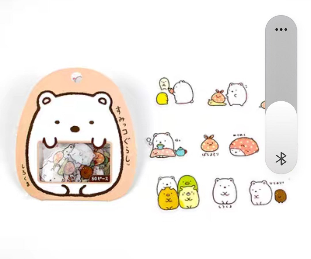 Sumikko Gurashi & Friends Flake Sticker Packs