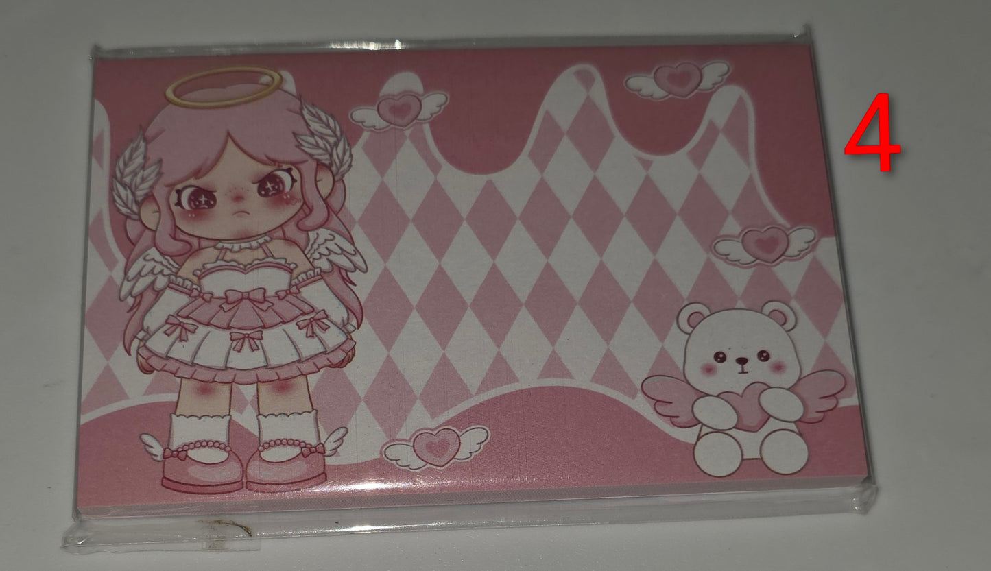 Cute Kawaii Character Notepads