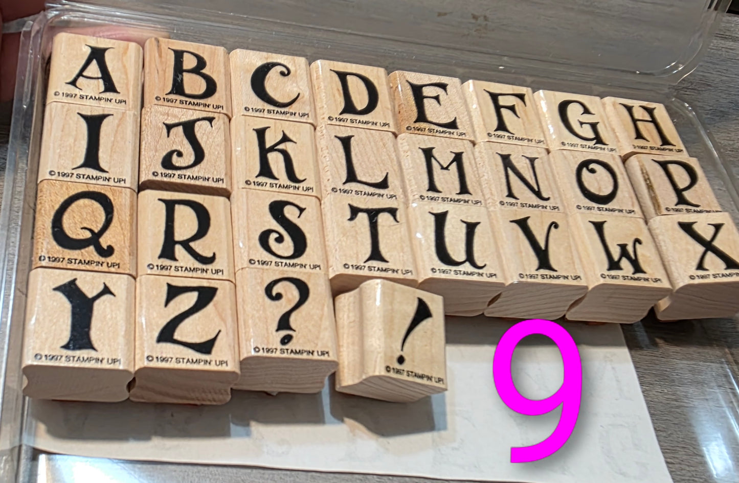 Alphabet Stamp Sets
