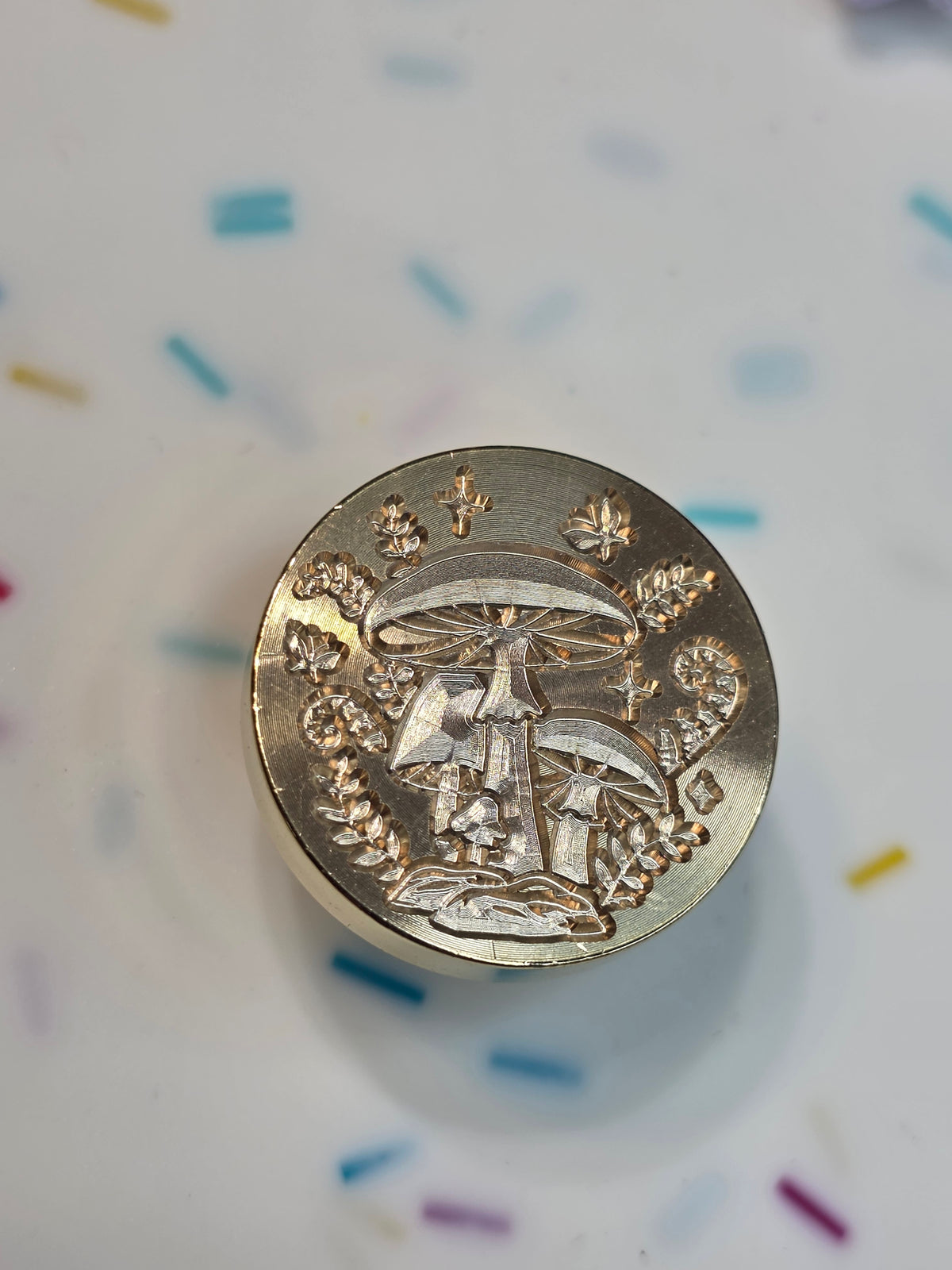 Mushroom Wax Seal Stamps