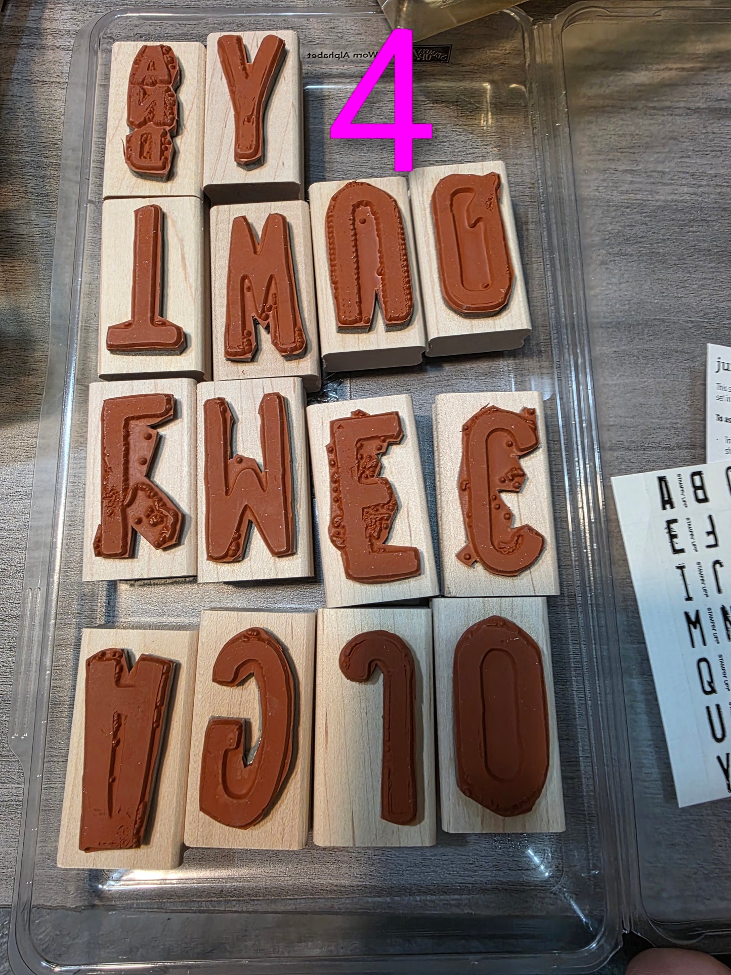Alphabet Stamp Sets