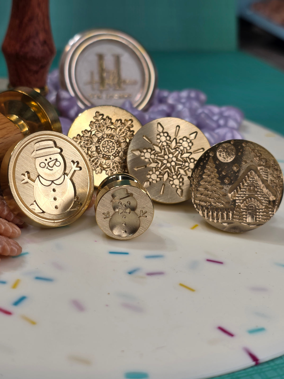 Winter Wonderland Wax Seal Stamps