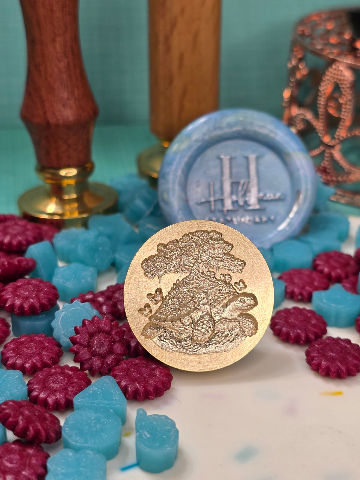 Ocean Wax Seal Stamp