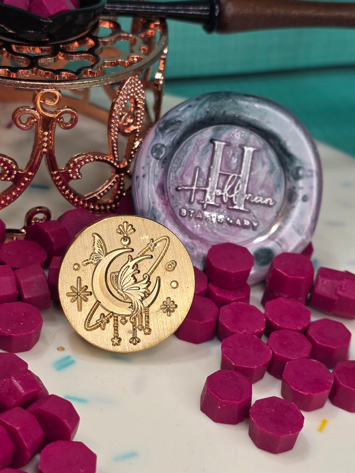 Galaxy Wax Seal Stamp