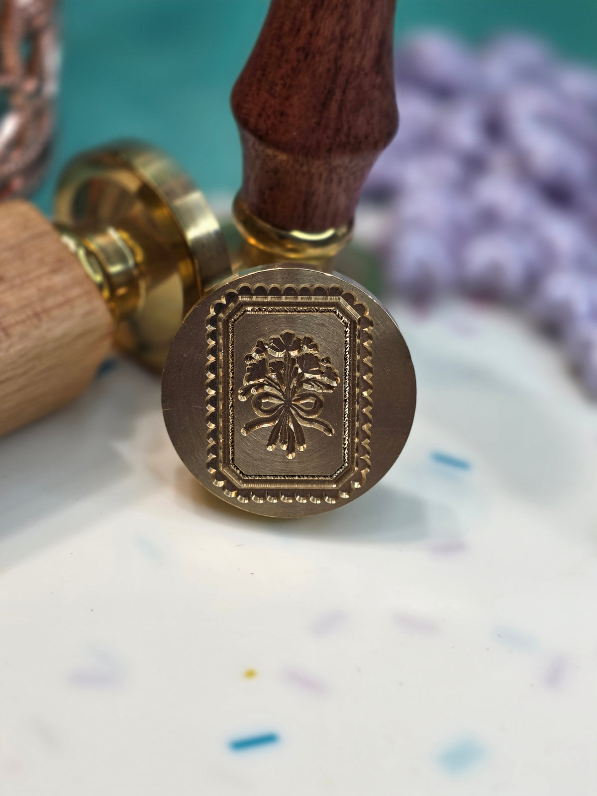 Flower Wax Seal Stamps
