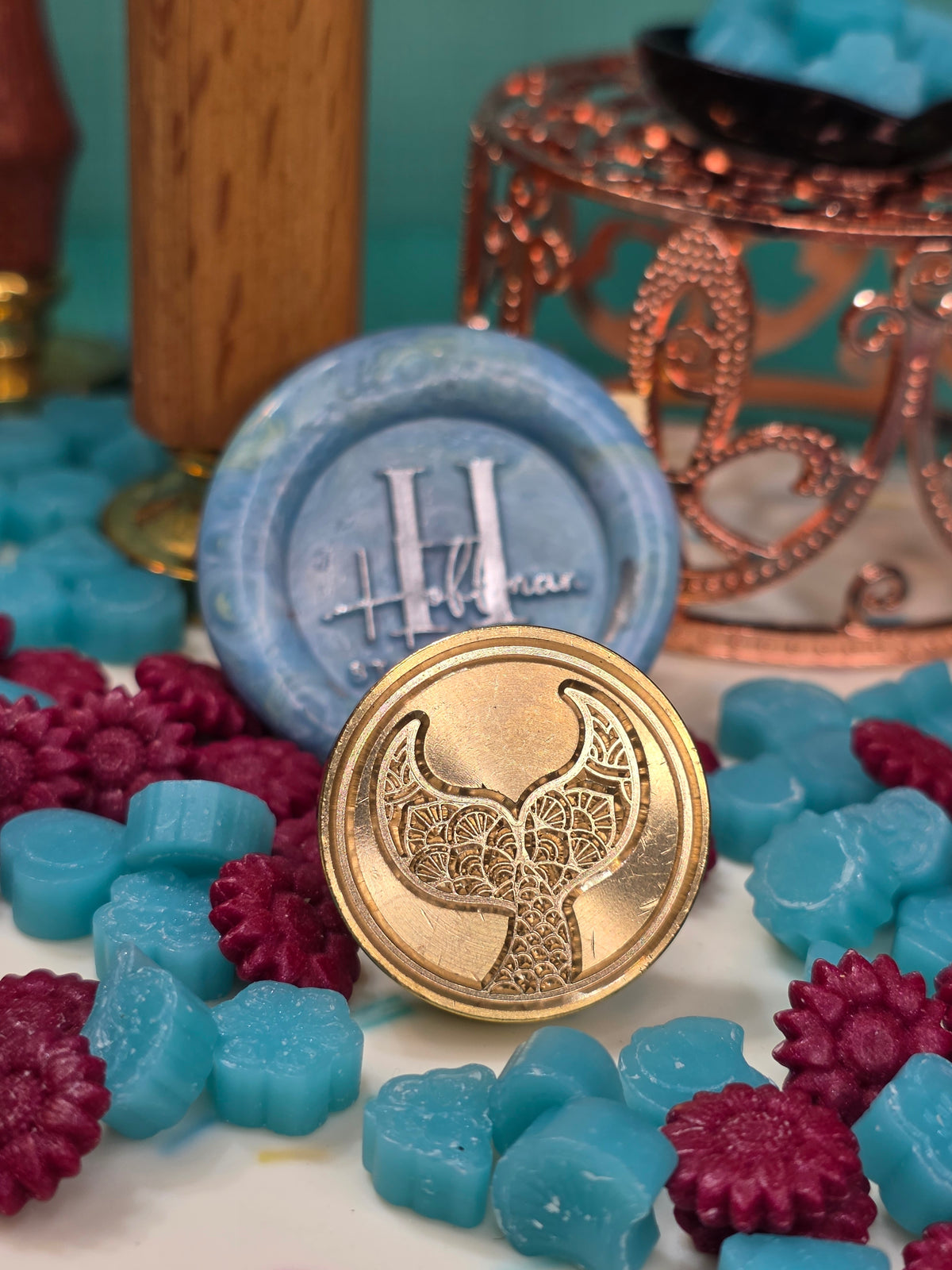 Ocean Wax Seal Stamp