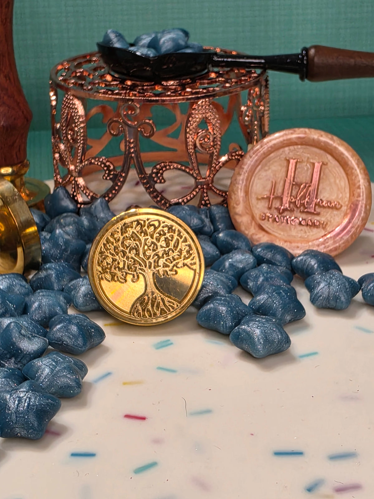 Plant Wax Seal Stamps
