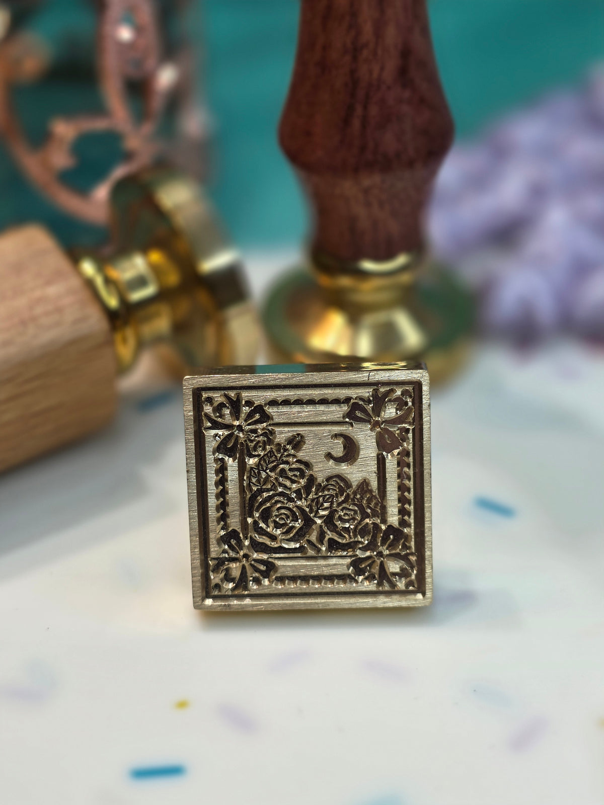 Flower Wax Seal Stamps