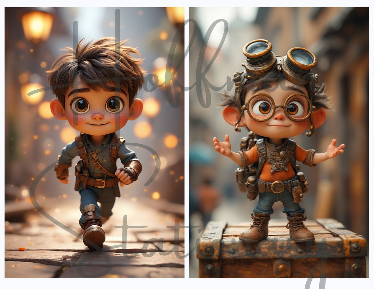 Tinker Town Kids – A Spunky Steampunk Image Collection