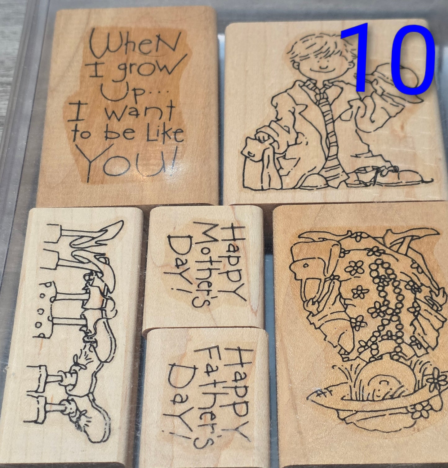 🌟 Miscellaneous Rubber Stamps — A Little Bit of Everything