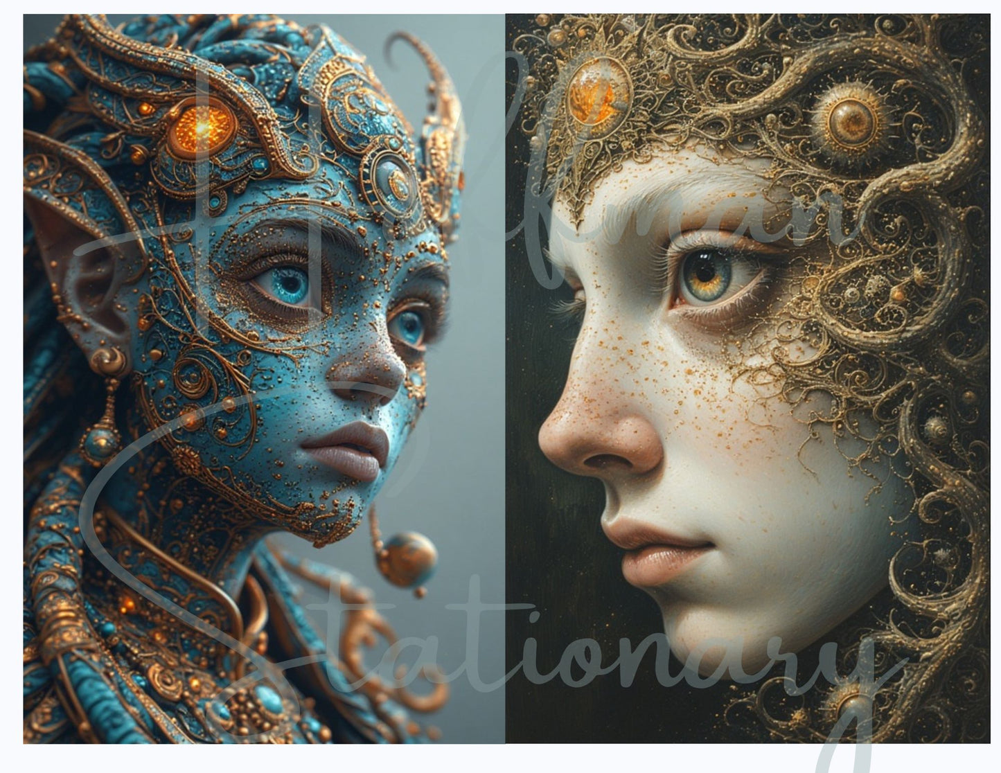 Heavenly Beings – An Ethereal Digital Image Collection