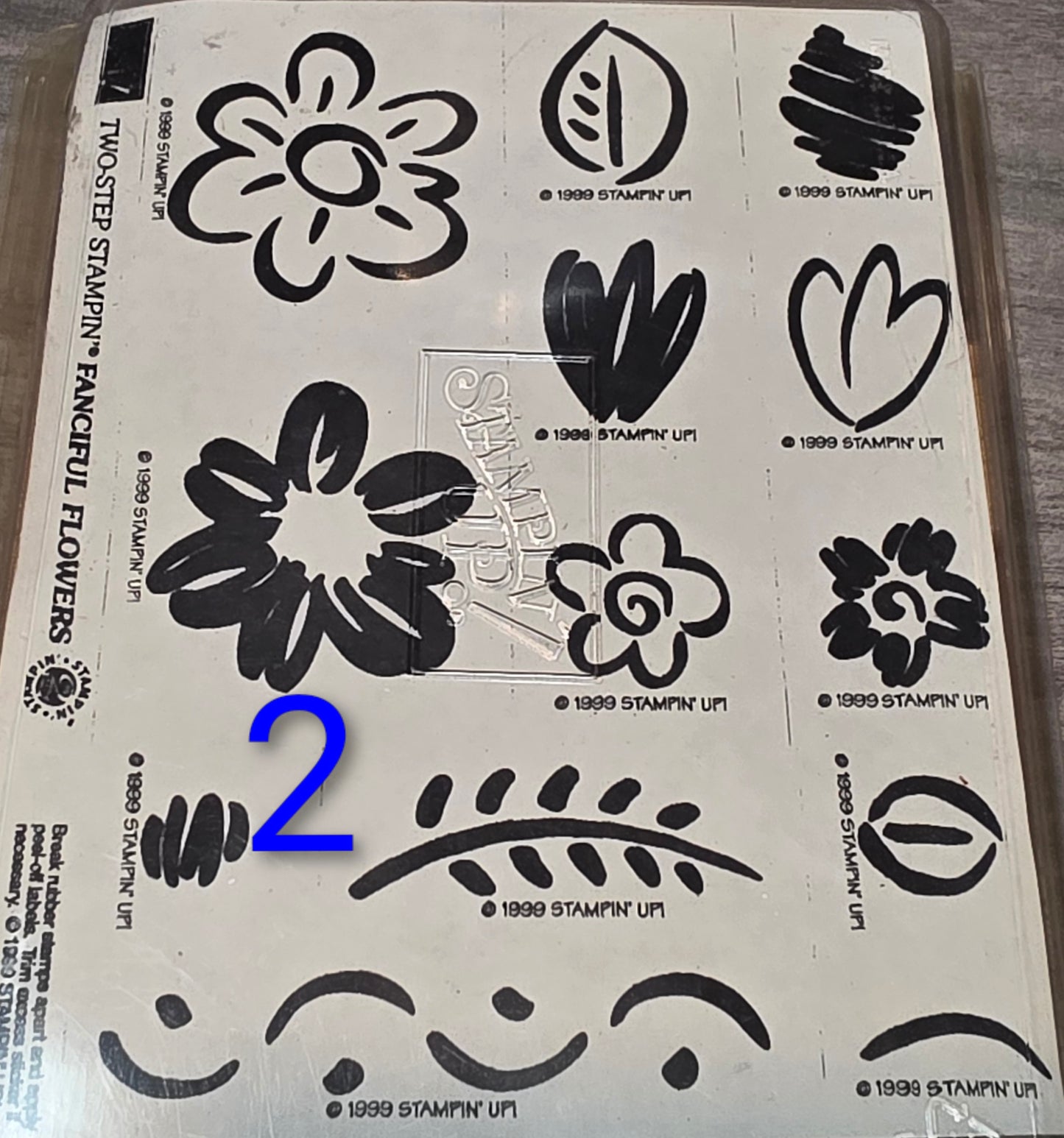 🌸 Flower-Themed Rubber Stamps — Gently Loved &amp; Ready to Bloom