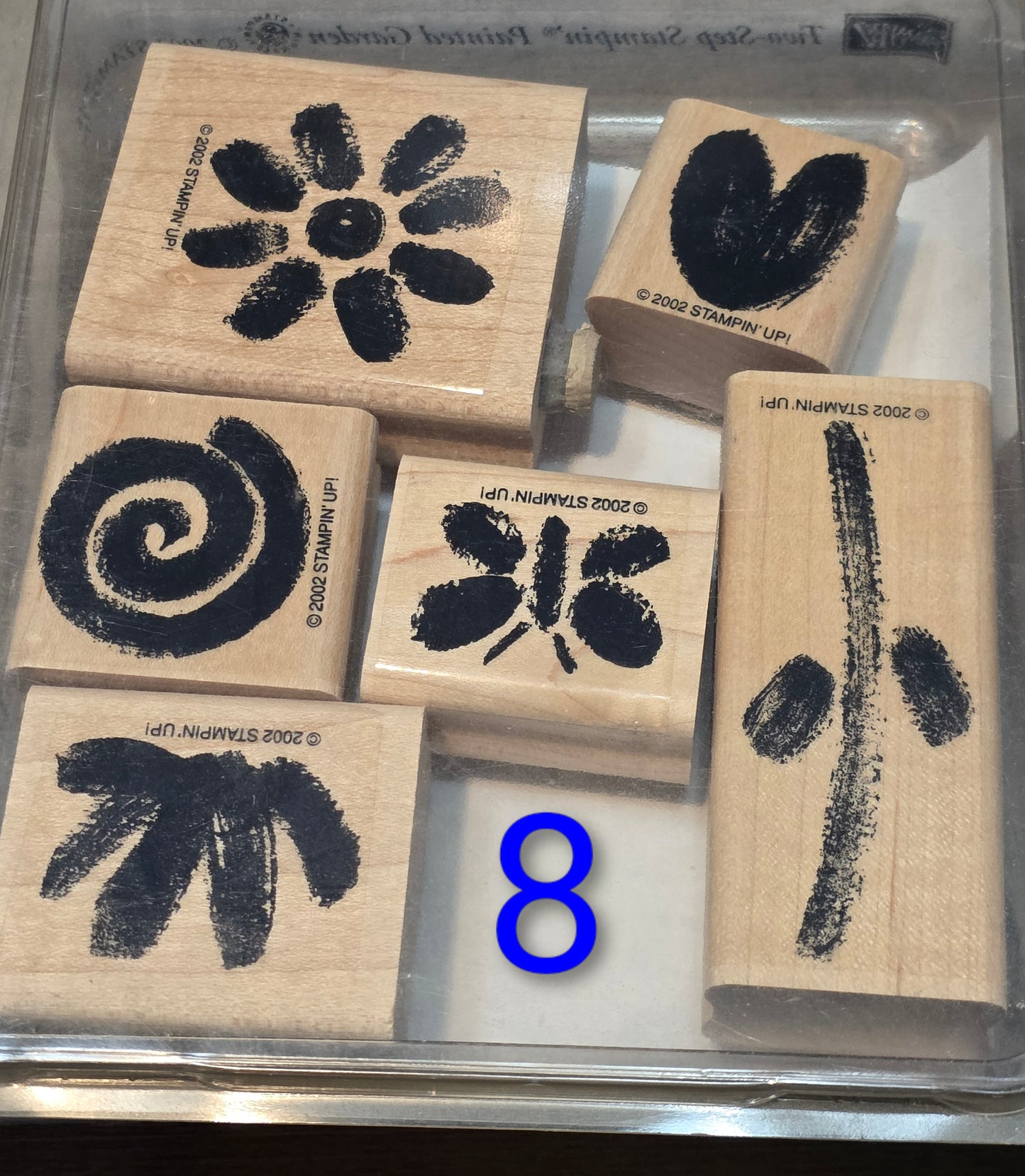 🌸 Flower-Themed Rubber Stamps — Gently Loved &amp; Ready to Bloom