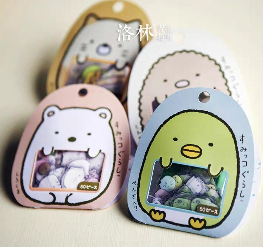 Sumikko Gurashi & Friends Flake Sticker Packs