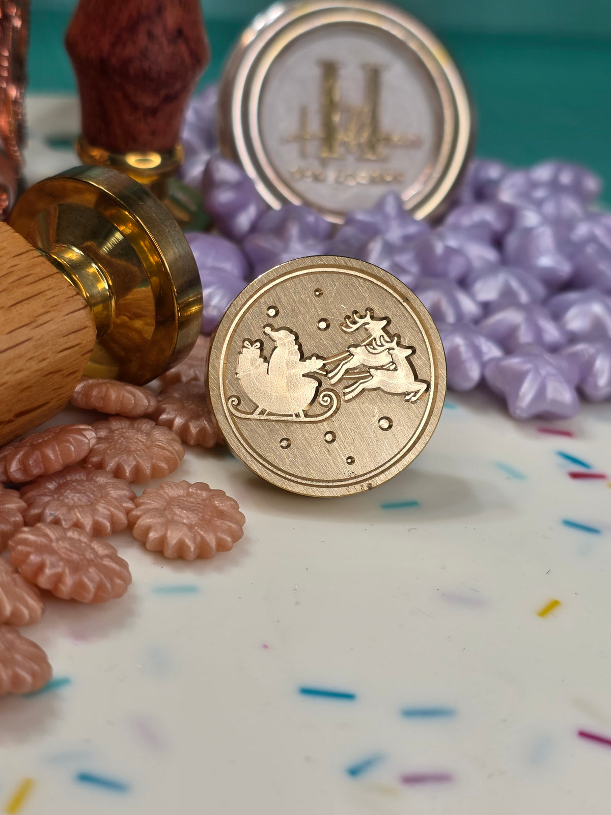 Christmas Symbols Wax Seal Stamps