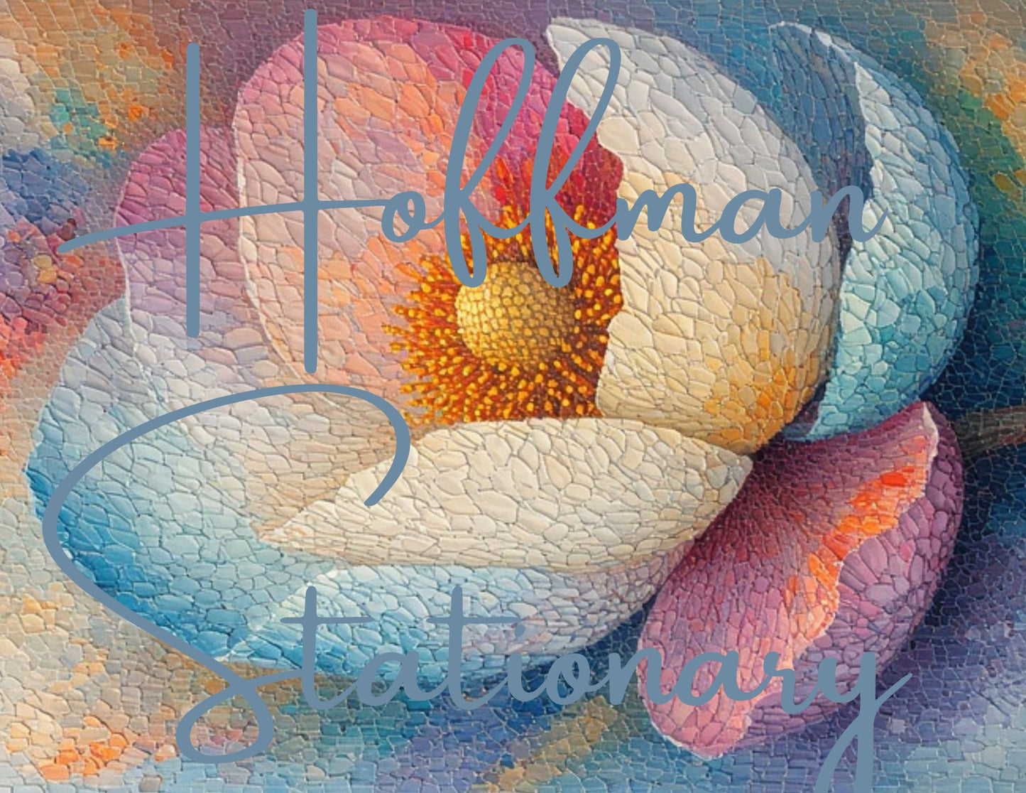 Mosaic Flowers – A Colorful Digital Image Collection