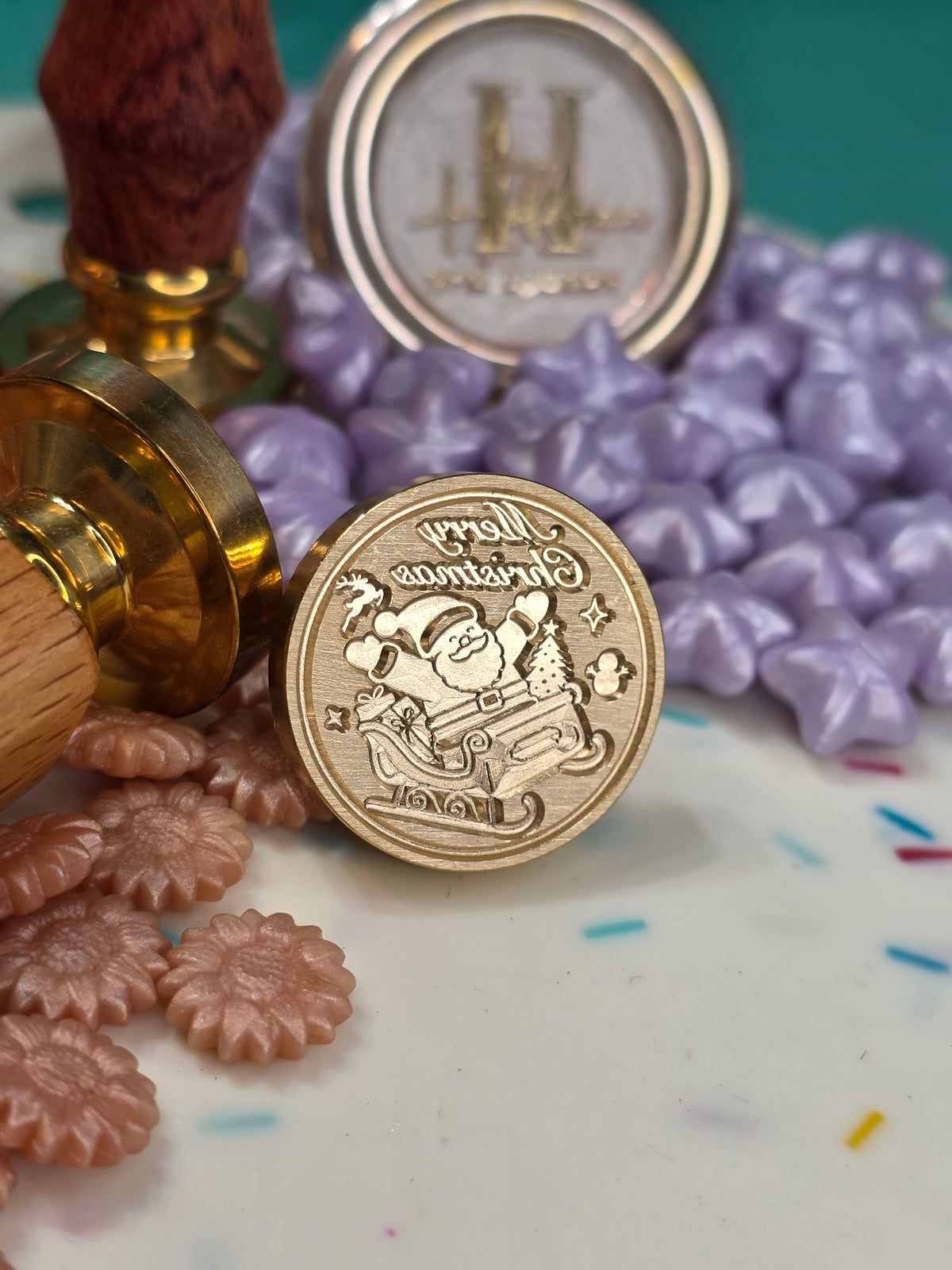 Christmas Symbols Wax Seal Stamps