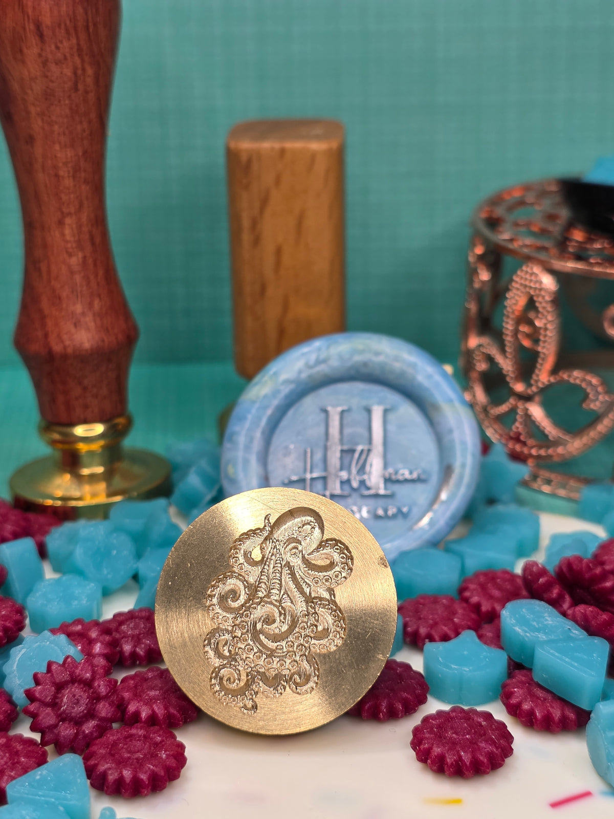 Ocean Wax Seal Stamp