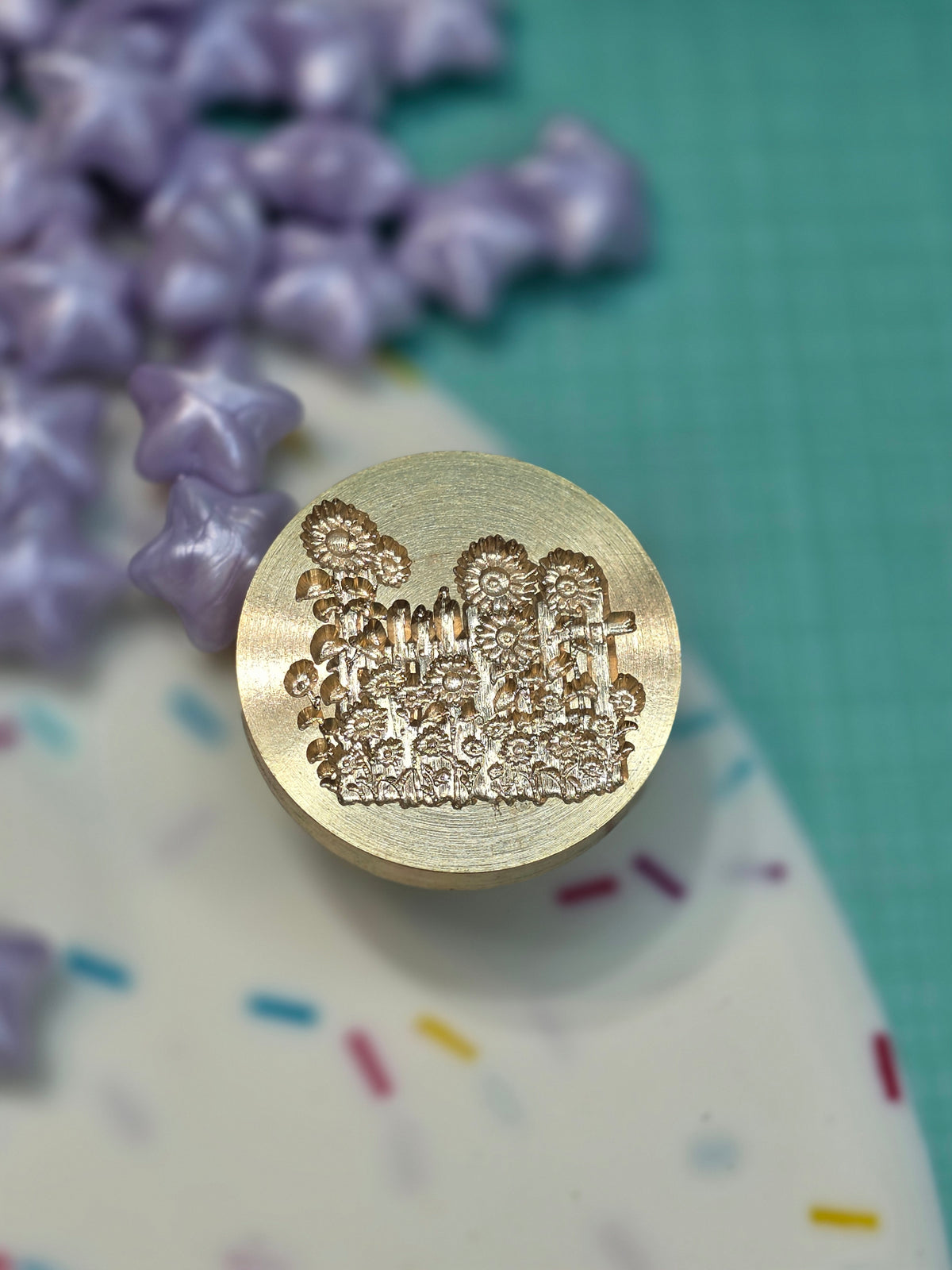 Flower Wax Seal Stamps