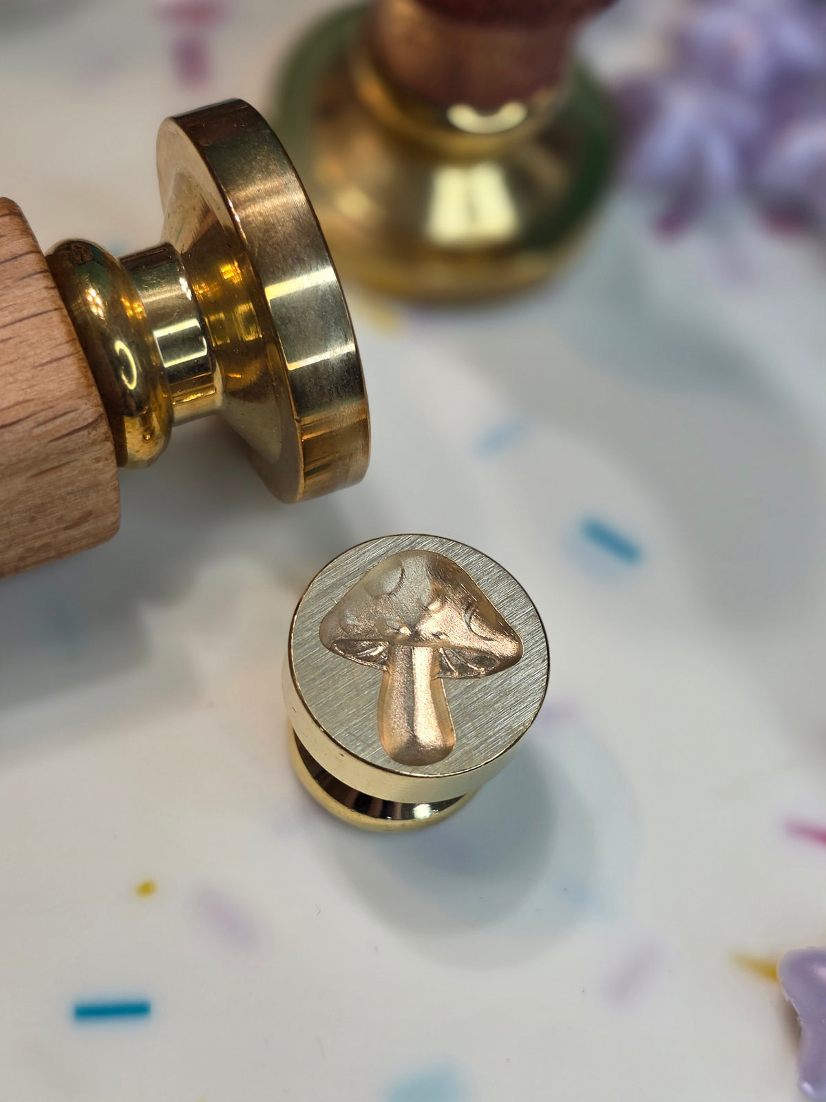 Mushroom Wax Seal Stamps