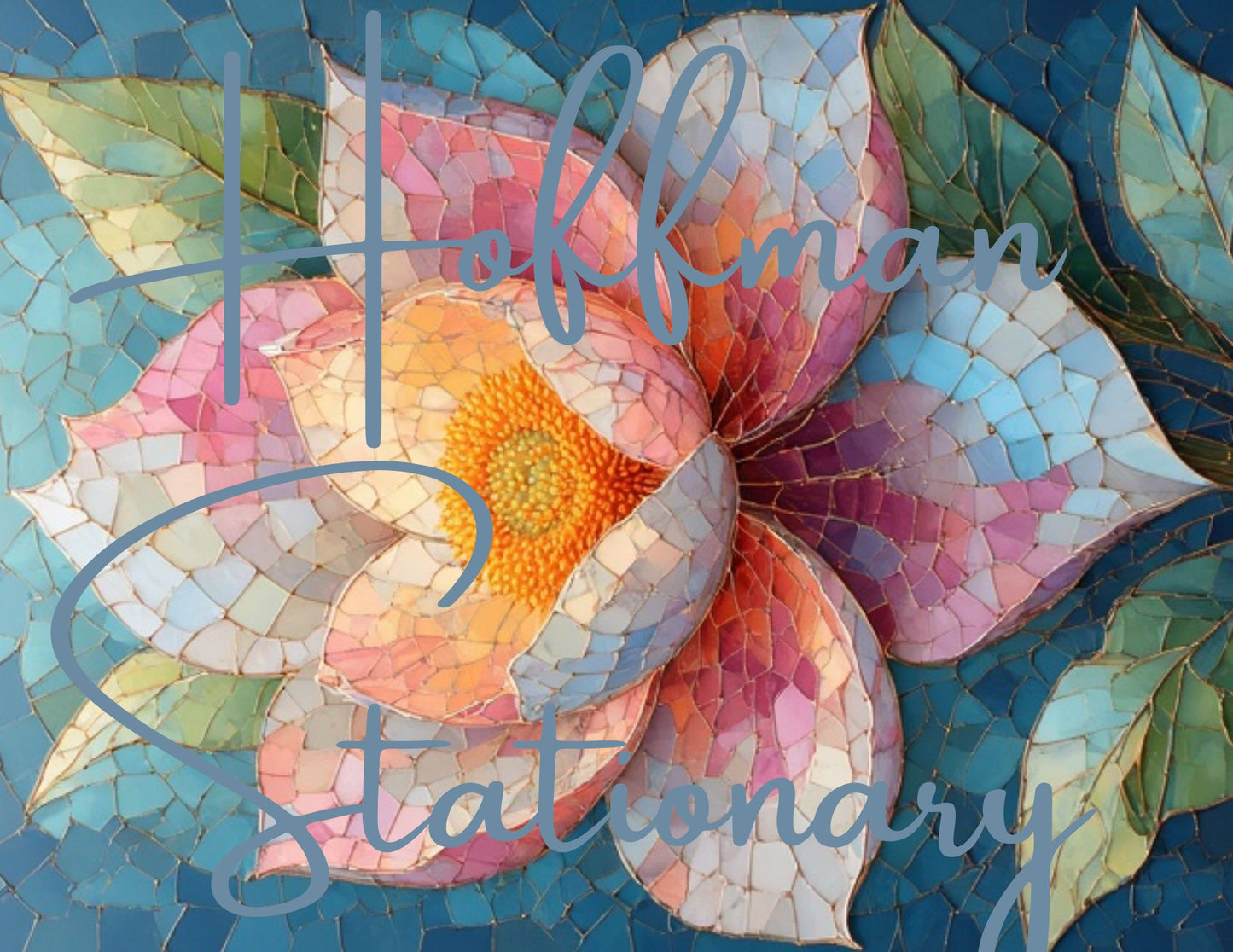 Mosaic Flowers – A Colorful Digital Image Collection
