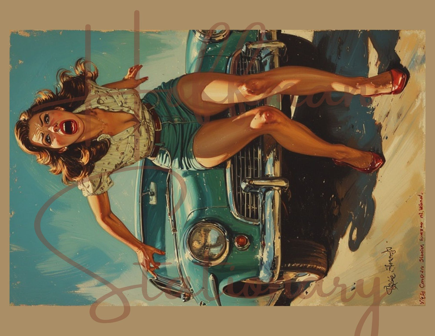 Dames in Danger – A Vintage Pulp Image Collection