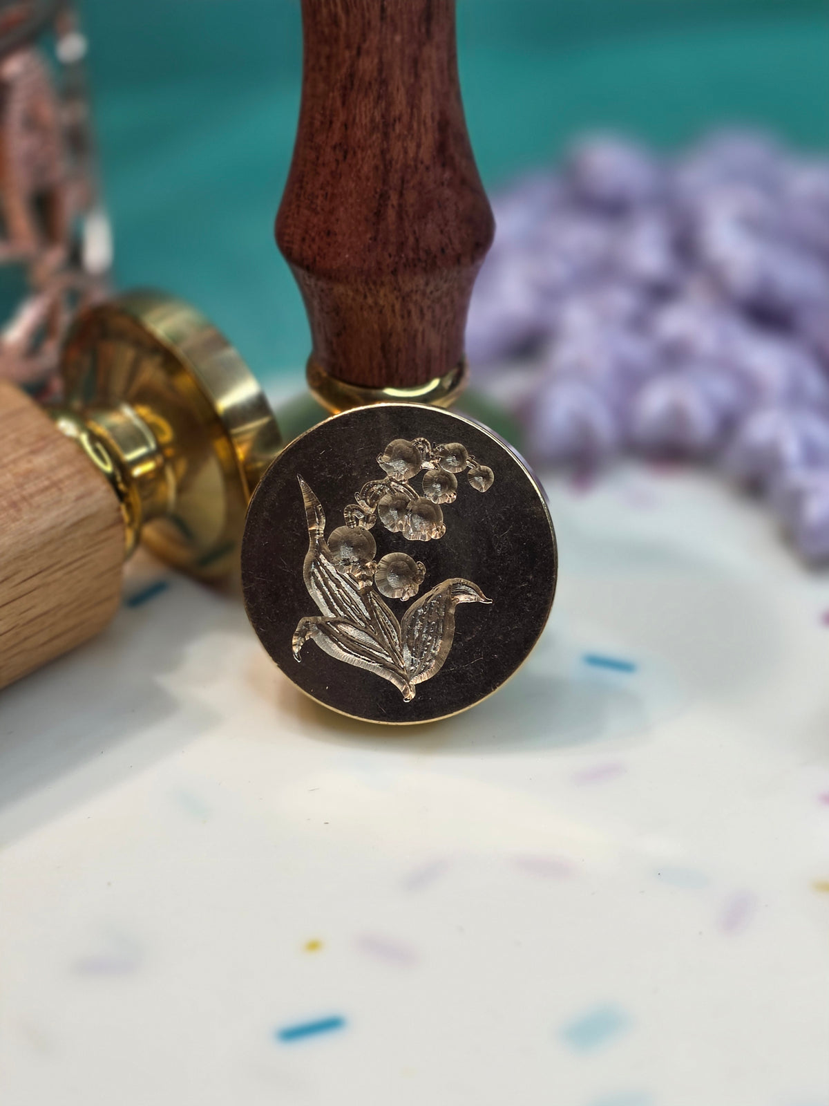 Flower Wax Seal Stamps