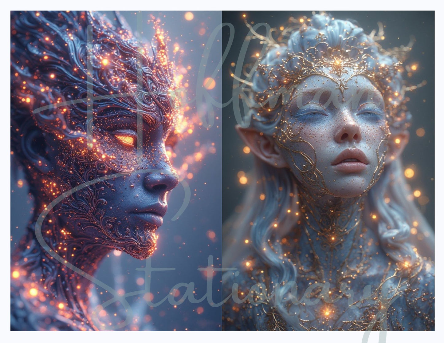 Heavenly Beings – An Ethereal Digital Image Collection