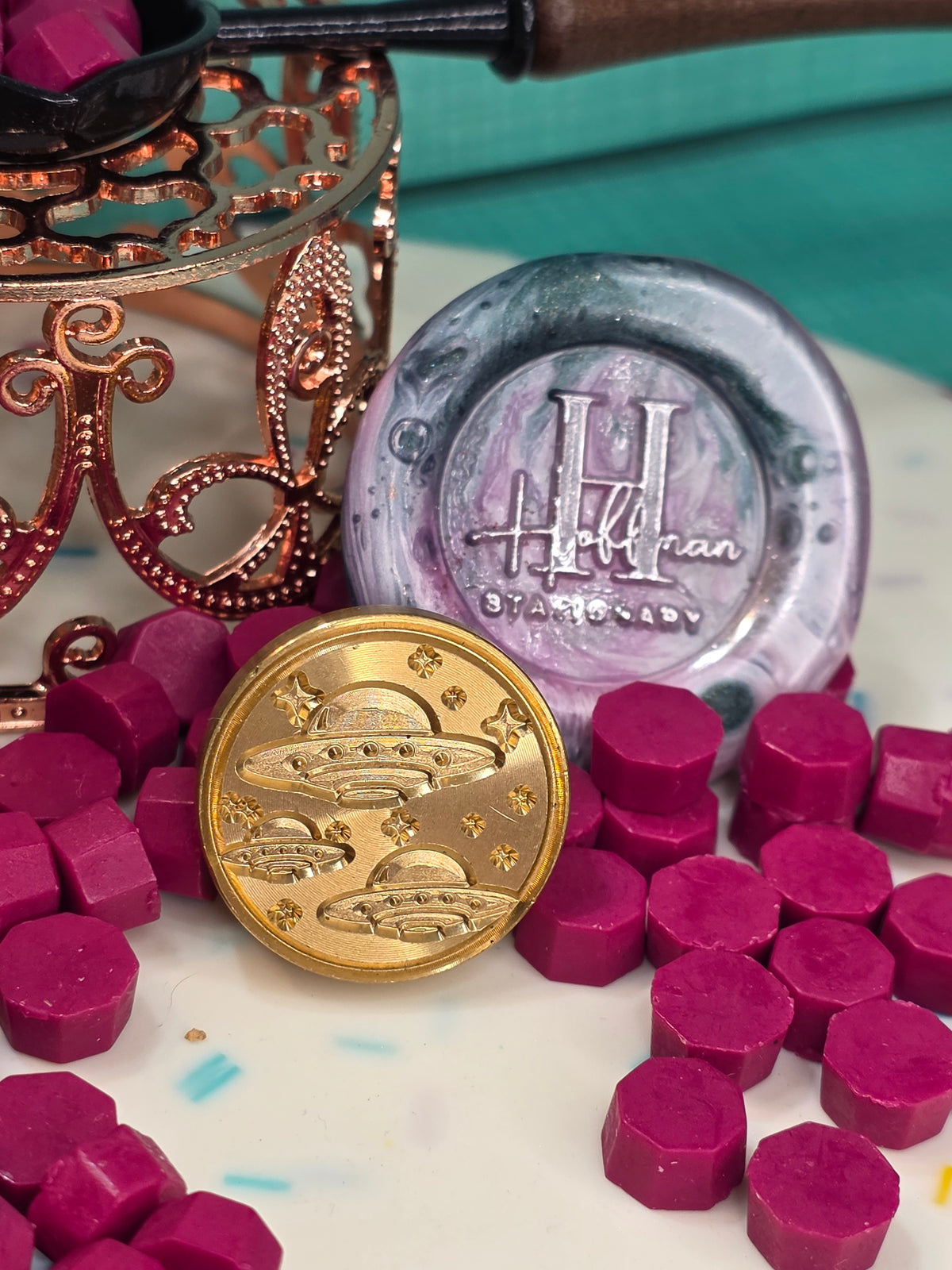 Galaxy Wax Seal Stamp