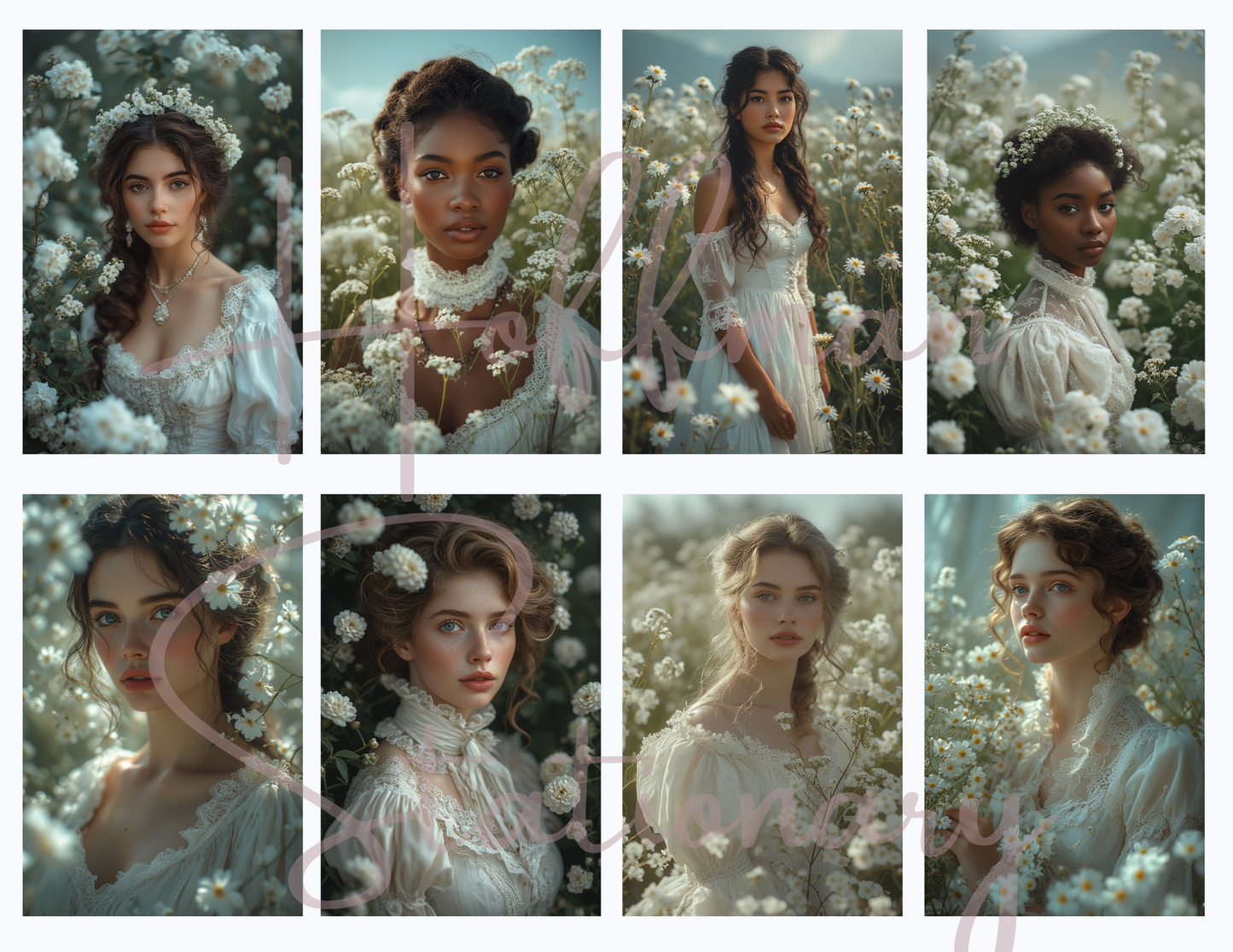 Victorian Elegance in Bloom – A Romantic Digital Image Collection