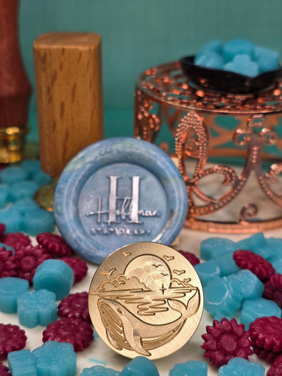 Ocean Wax Seal Stamp