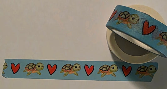 Turtle Love Washi Tape