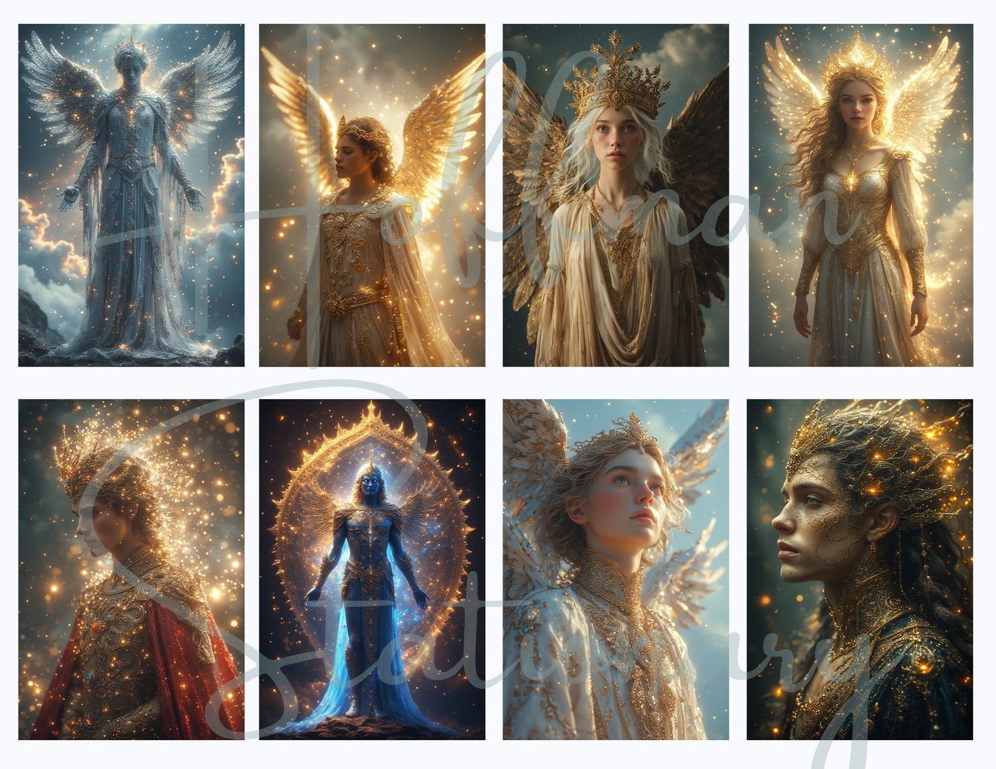 Heavenly Beings – An Ethereal Digital Image Collection