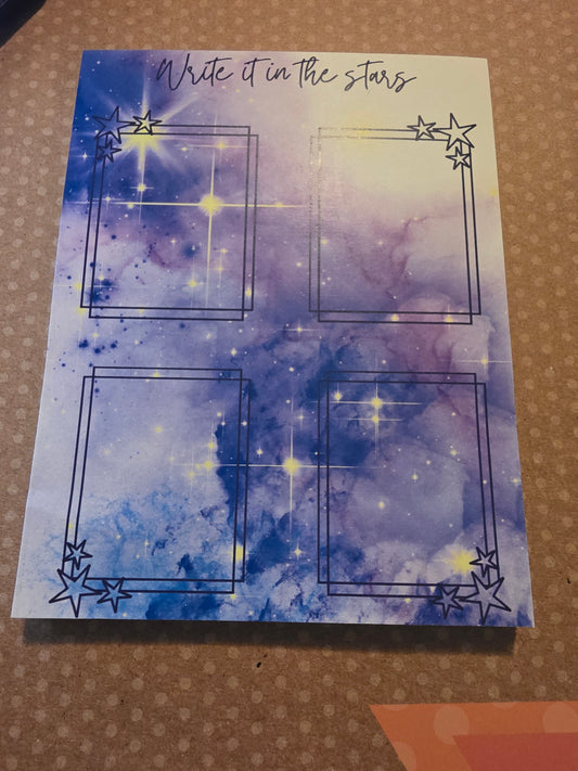 Write it in the Stars Notepads