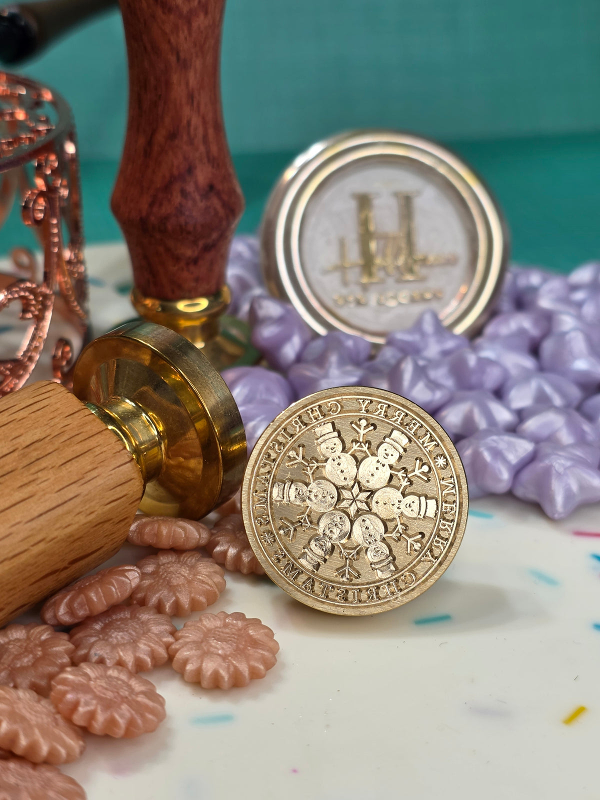 Christmas Symbols Wax Seal Stamps