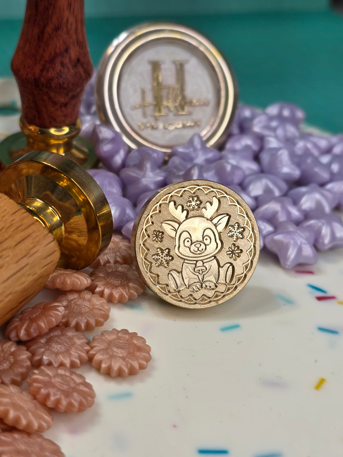 Christmas Symbols Wax Seal Stamps