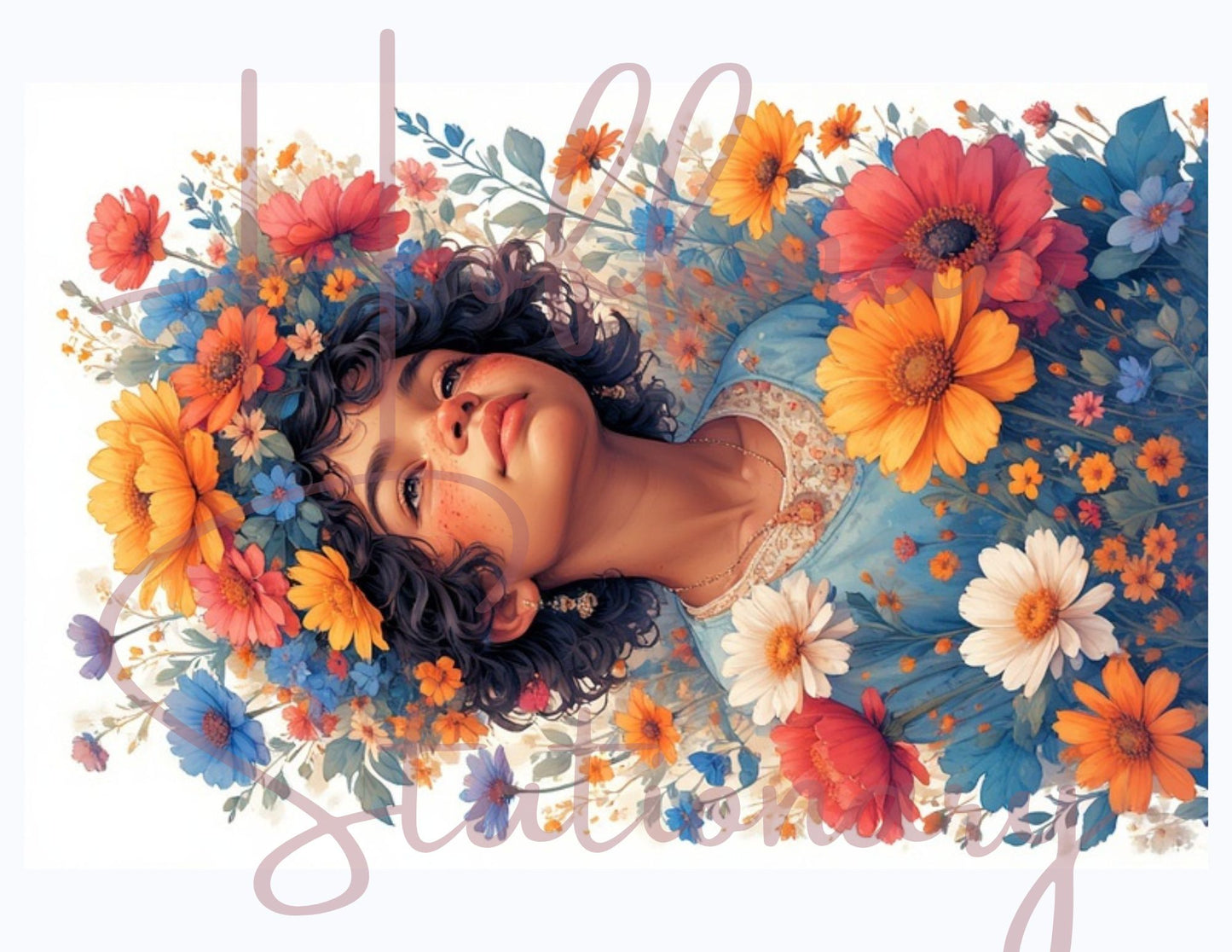 Blossom Children – A Watercolor Whimsy Collection