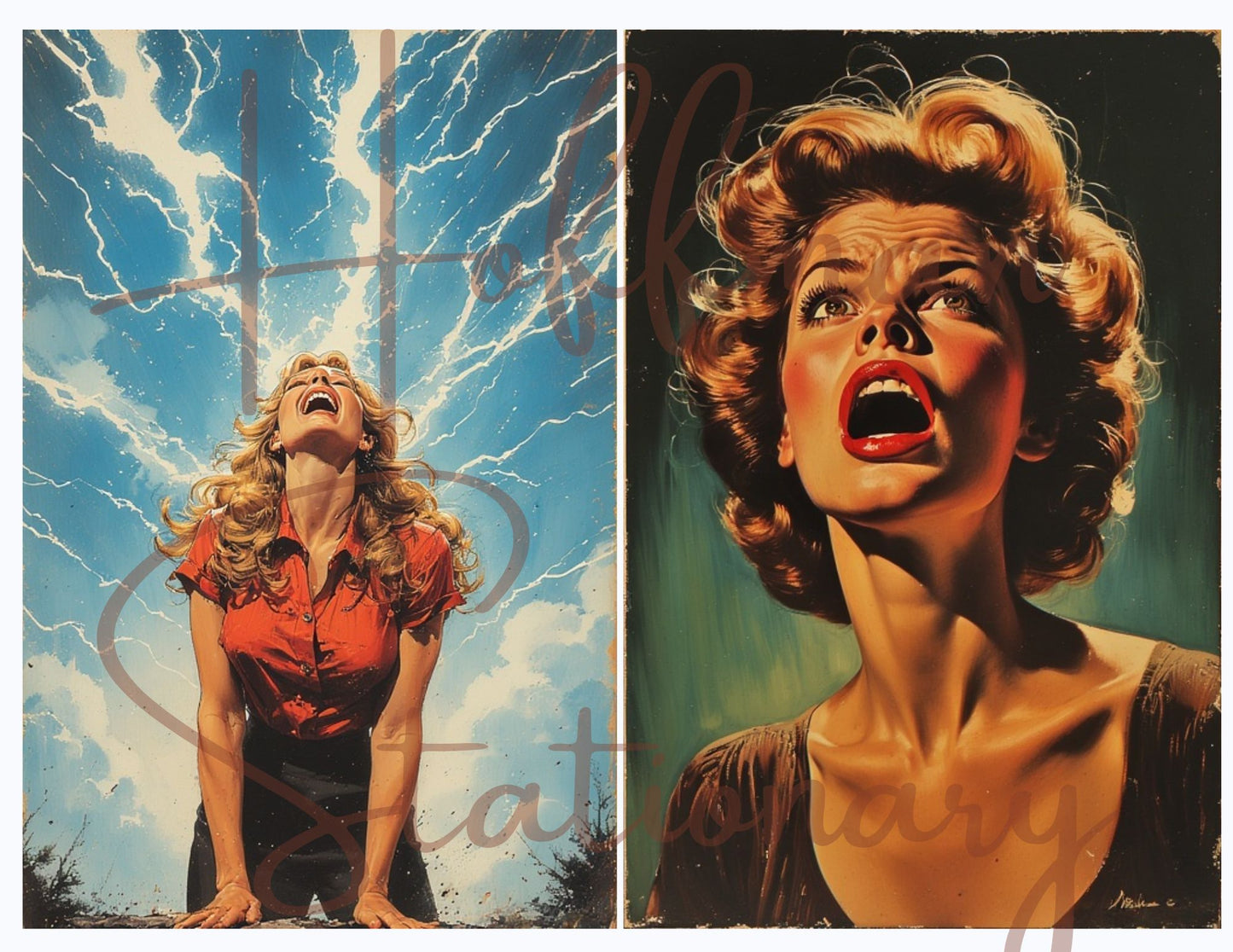 Dames in Danger – A Vintage Pulp Image Collection