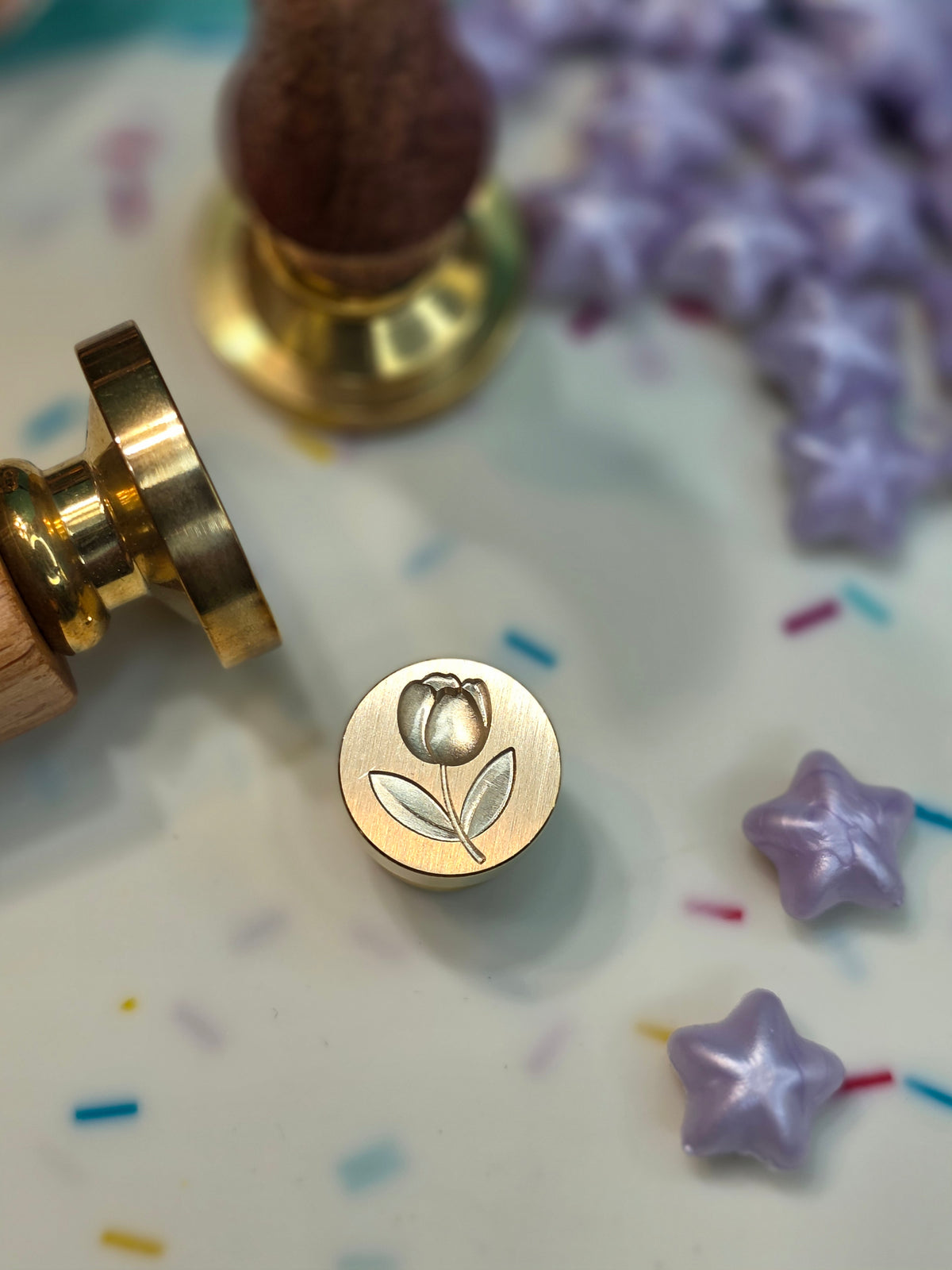 Flower Wax Seal Stamps