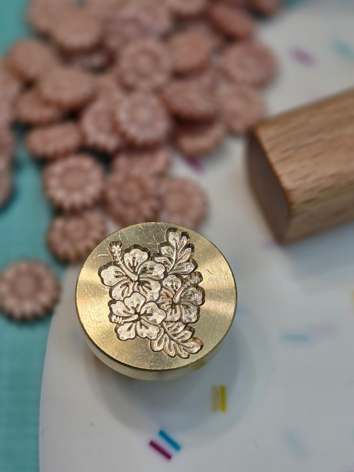 Flower Wax Seal Stamps