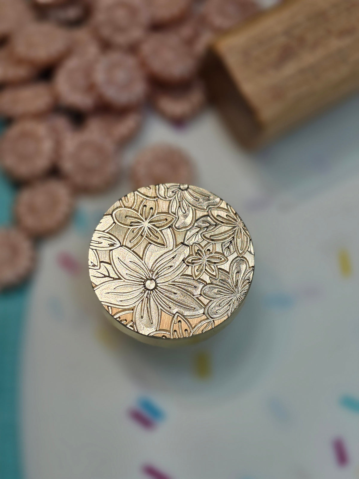 Flower Wax Seal Stamps