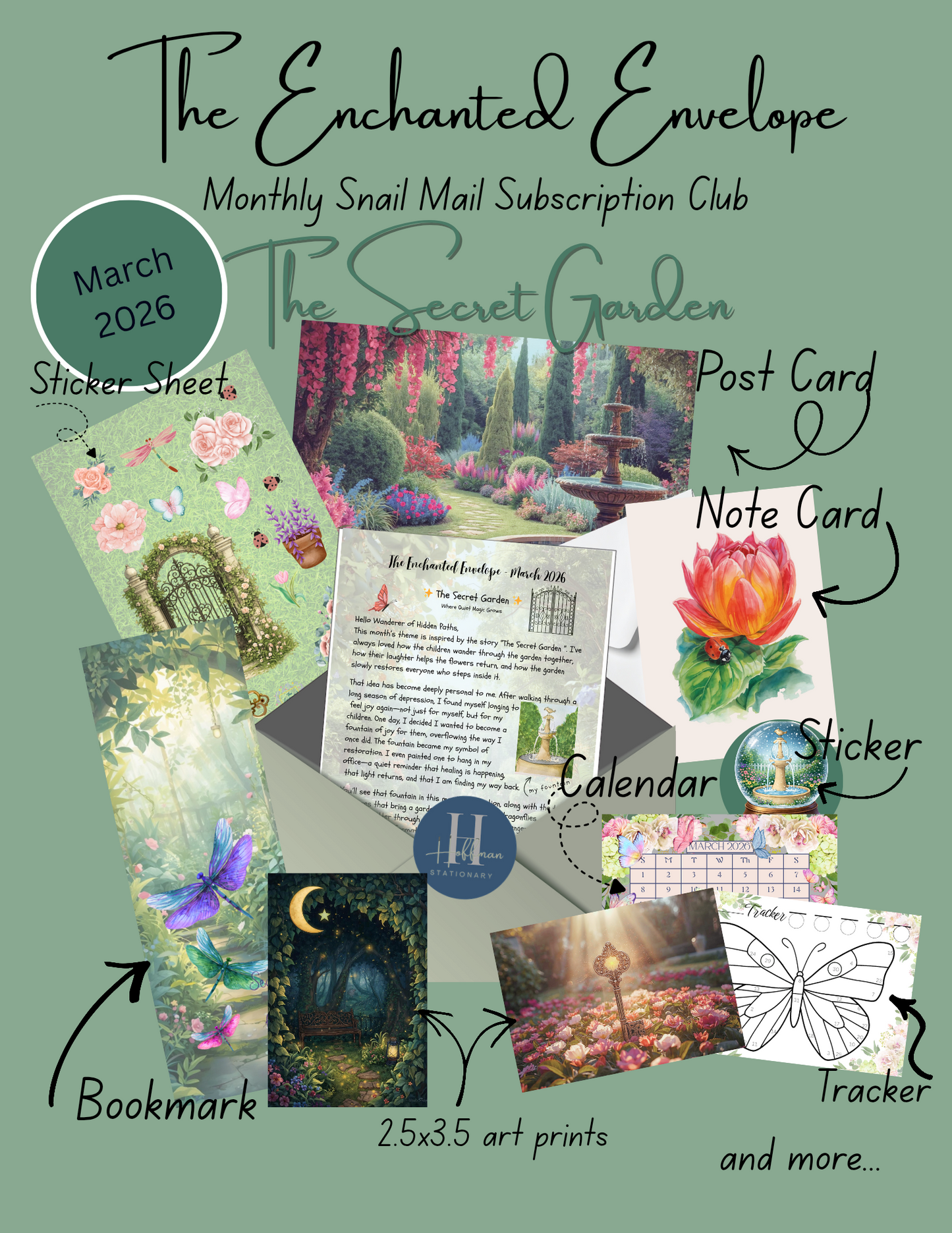 The Enchanted Envelope... Past Month Editions 2026