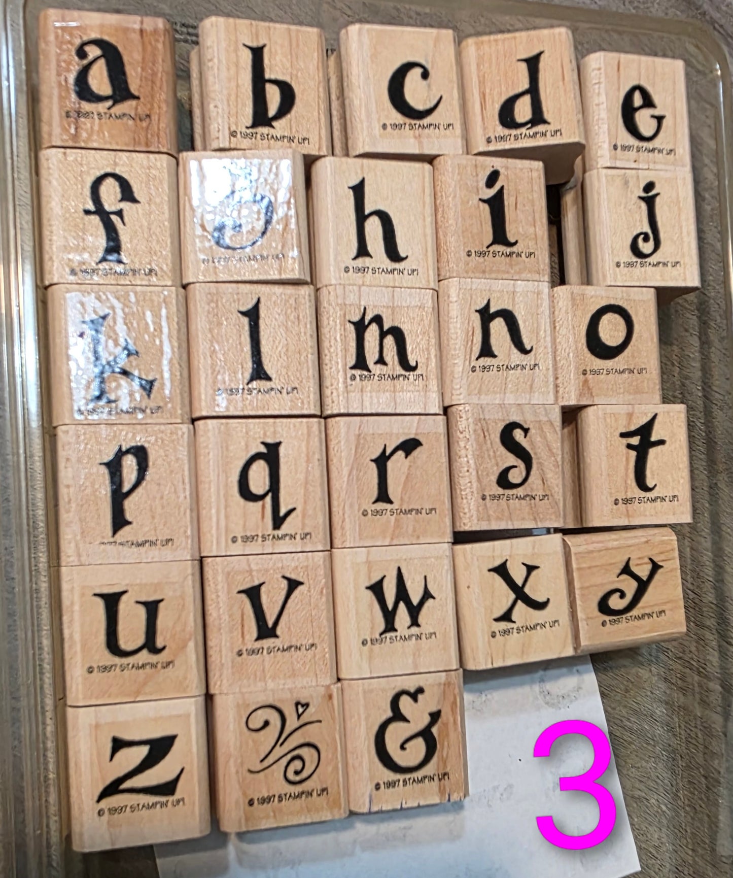 Alphabet Stamp Sets