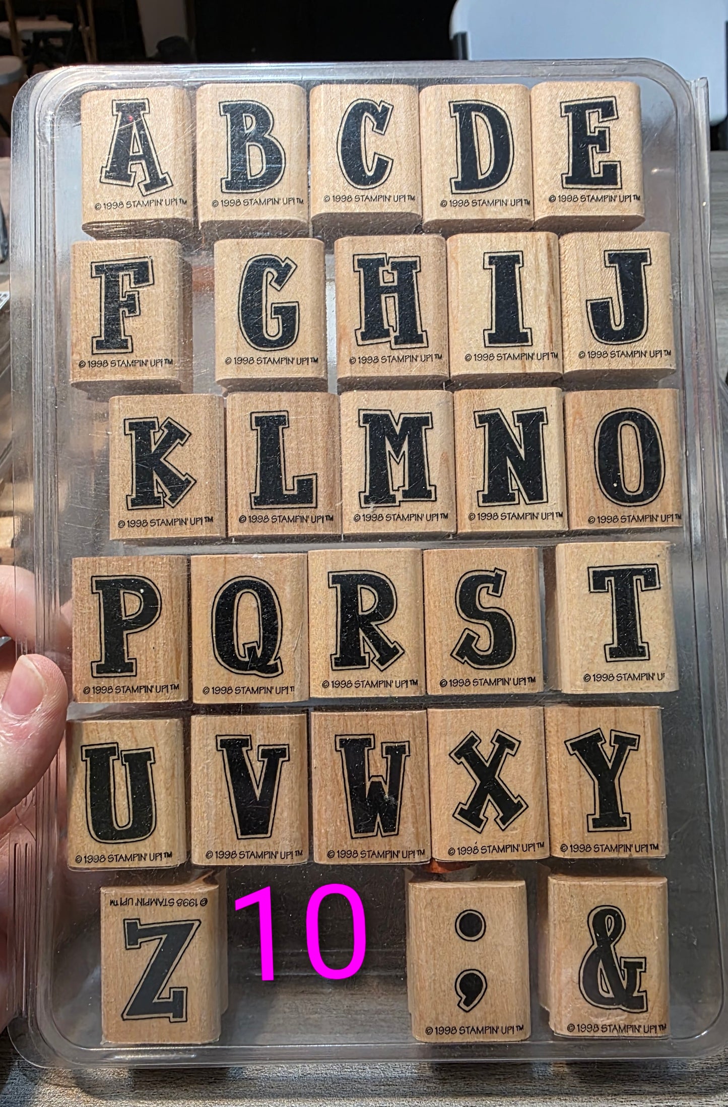 Alphabet Stamp Sets