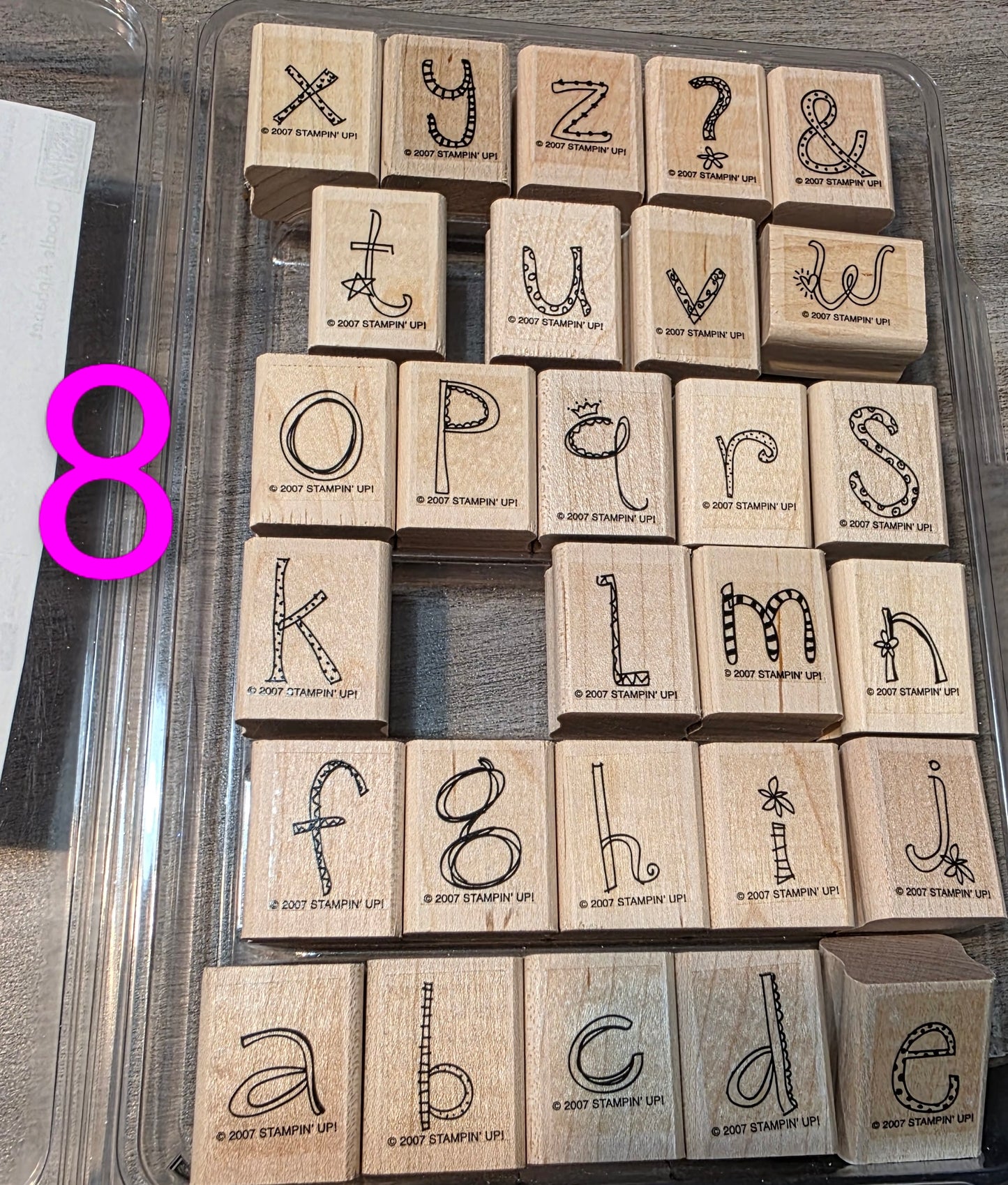 Alphabet Stamp Sets