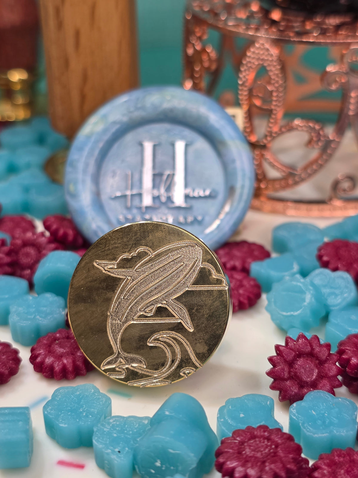 Ocean Wax Seal Stamp