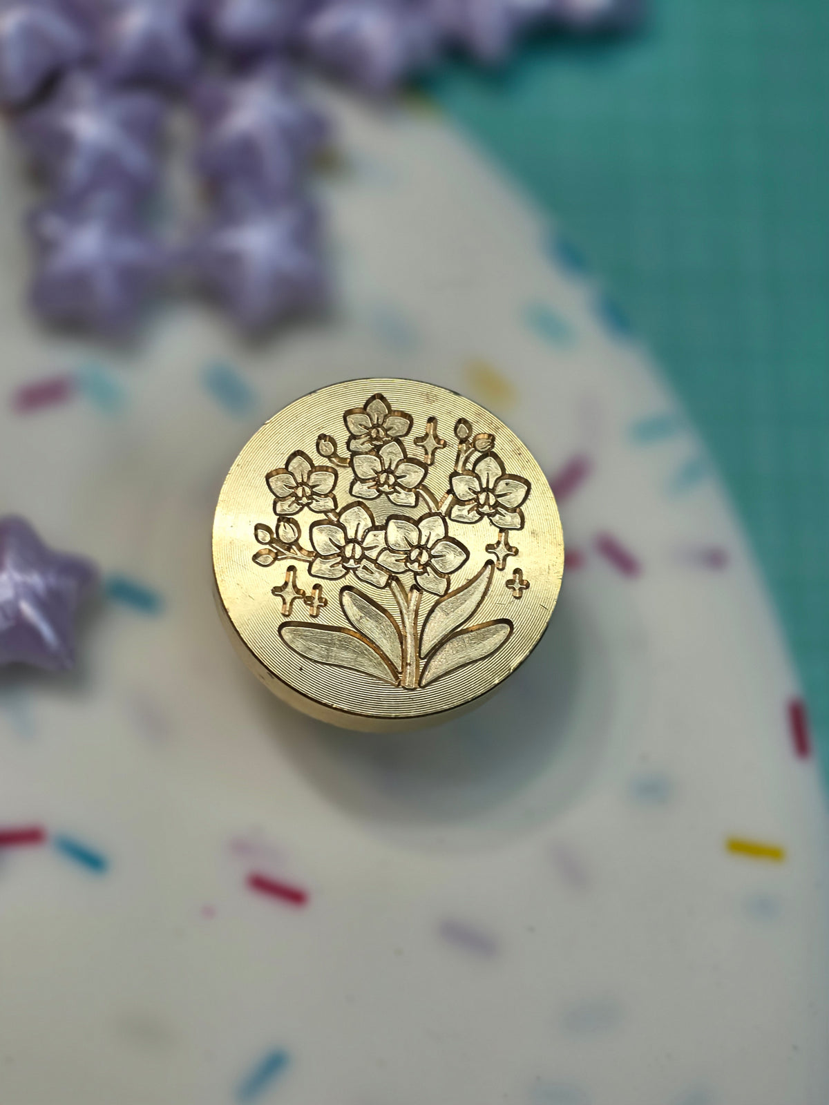 Flower Wax Seal Stamps