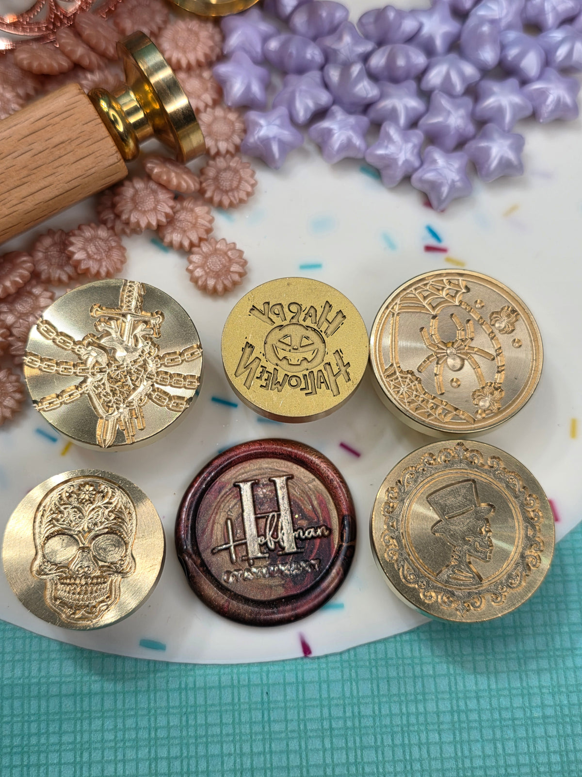 Spooky Wax Seal Stamps